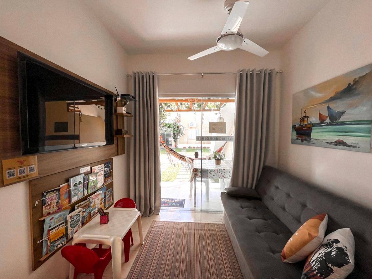 Апартаменты Promocao No Pedacinho Do Paraiso - Cond Praia Dos Corais - 200M Praias C Vermelha E Muta, Prox Cabana Dos Corais - Apto Terreo, 2 Quartos Com Ar-Condicionado, Area Gourmet Com Churrasqueira, Cozinha Completa, Wi-Fi 200 Mbps Порту-Сегуру Экстерьер фото