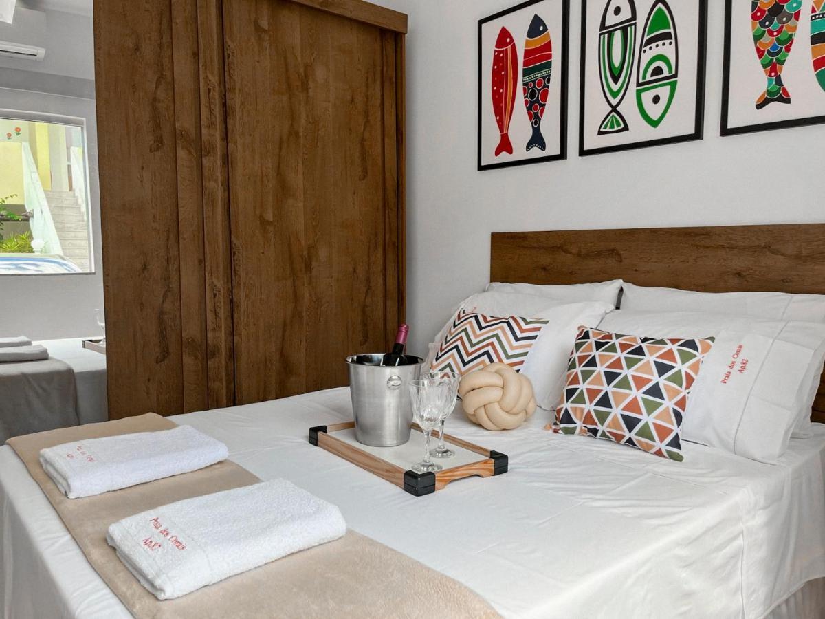 Апартаменты Promocao No Pedacinho Do Paraiso - Cond Praia Dos Corais - 200M Praias C Vermelha E Muta, Prox Cabana Dos Corais - Apto Terreo, 2 Quartos Com Ar-Condicionado, Area Gourmet Com Churrasqueira, Cozinha Completa, Wi-Fi 200 Mbps Порту-Сегуру Экстерьер фото